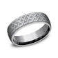 THE ADARE 6.5mm Tantalum Grey Benchmark men's wedding band