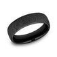 THE MORTAR 6.5mm Black Titanium Benchmark men's wedding band