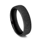 THE MORTAR 6.5mm Black Titanium Benchmark men's wedding band