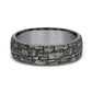 THE TROY 6.5mm Tantalum Grey Benchmark men's wedding band