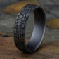 THE TROY 6.5mm Tantalum Grey Benchmark men's wedding band