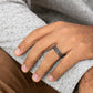 THE TROY 6.5mm Tantalum Grey Benchmark men's wedding band