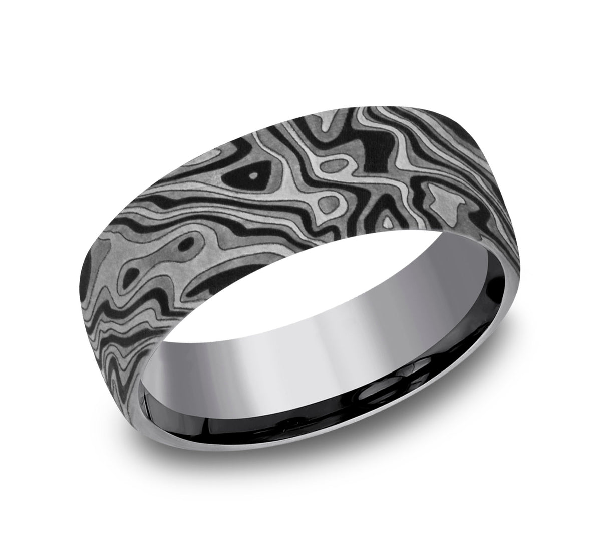 THE SWITCH 7.5mm Tantalum Grey Benchmark men's wedding band