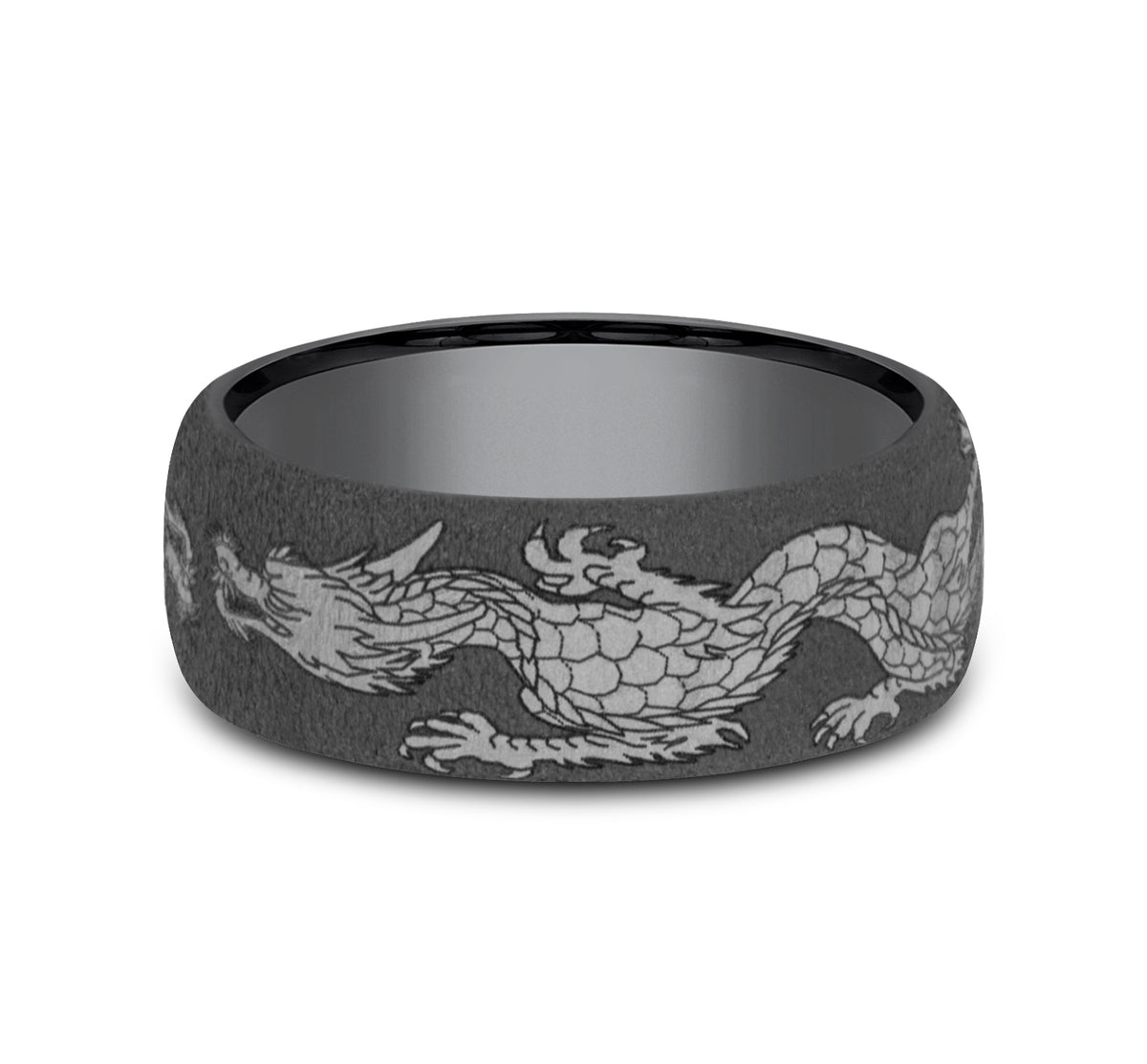 THE PROTECTOR 7.5mm Tantalum Dark Benchmark men's wedding band