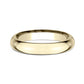 High Dome Comfort Fit 3mm 14K Yellow Benchmark men's wedding band