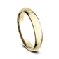 High Dome Comfort Fit 4mm 14K Yellow Benchmark men's wedding band