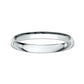 Regular Dome Comfort Fit 2mm 14K White Benchmark men's wedding band