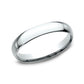 Regular Dome Comfort Fit 3mm 14K White Benchmark men's wedding band