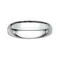 Regular Dome Comfort Fit 3mm 14K White Benchmark men's wedding band