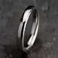 Regular Dome Comfort Fit 3mm 14K White Benchmark men's wedding band