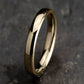 Regular Dome Comfort Fit 3mm 14K Yellow Benchmark men's wedding band
