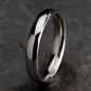 Regular Dome Comfort Fit 4mm 14K White Benchmark men's wedding band