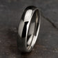 Regular Dome Comfort Fit 5mm 14K White Benchmark men's wedding band