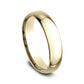 Regular Dome Comfort Fit 5mm 14K Yellow Benchmark men's wedding band