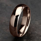 Regular Dome Comfort Fit 6mm 14K Rose Benchmark men's wedding band