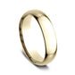 Regular Dome Comfort Fit 6mm 14K Yellow Benchmark men's wedding band