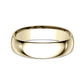 Regular Dome Comfort Fit 6mm 14K Yellow Benchmark men's wedding band