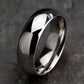 Regular Dome Comfort Fit 7mm 14K White Benchmark men's wedding band