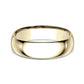 Regular Dome Comfort Fit 7mm 14K Yellow Benchmark men's wedding band