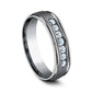THE ROOSEVELT 6mm Tantalum Grey Benchmark men's wedding band