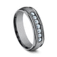 THE CAMBRIDGE 6.5mm Tantalum Grey Benchmark men's wedding band