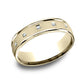 THE MONROE 6mm 14K Yellow Benchmark men's wedding band