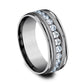 THE ROOSEVELT 6mm Tantalum Grey Benchmark men's wedding band