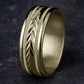 THE PRIMOR 6mm 14K Yellow Benchmark men's wedding band