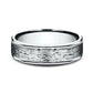 THE ARTHUR 6mm 14K White Benchmark men's wedding band