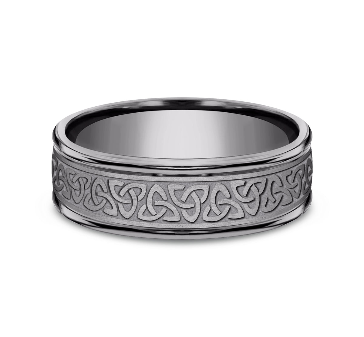THE LIMERICK 7mm Tantalum Grey Benchmark men's wedding band
