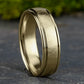 THE EZRA 6.5mm 14K Yellow Benchmark men's wedding band
