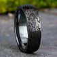 THE AVALON 6.5mm Tantalum Grey/Black Titanium Benchmark men's wedding band
