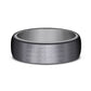 THE BARON 6.5mm Tantalum Grey/Black Titanium Benchmark men's wedding band
