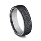 THE SULTAN 6.5mm Tantalum Grey/Black Titanium Benchmark men's wedding band