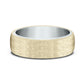 THE AURORA 6.5mm 14K White/Yellow Benchmark men's wedding band