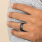 THE PALACE 8mm 14K Yellow/Black Titanium Benchmark men's wedding band