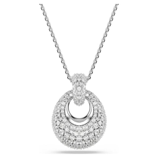 Sublima pendant White, Rhodium plated