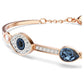 Symbolica bangle Evil eye, Blue, Mixed metal finish