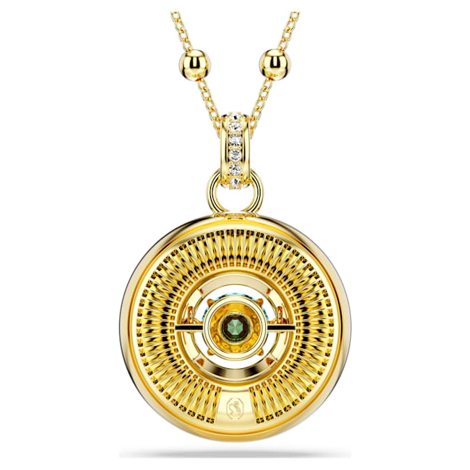 Symbolica pendant Evil eye, Medium, Multicolored, Gold-tone plated