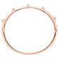 Tactic bangle White, Rose gold-tone finish