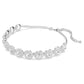 Una Angelic choker White, Rhodium plated