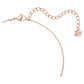 Una necklace Clover, Pink, Rose gold-tone plated