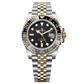 Rolex GMT-Master II 40mm Black Dial YG/Steel Jubilee Bracelet 126713GRNR
