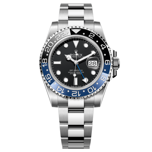 Rolex GMT-Master II 40mm Black Dial Stainless Steel Oyster Bracelet 126710BLNR