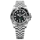 Rolex GMT-Master II 40mm Black Dial Stainless Steel Jubilee Bracelet 126710GRNR