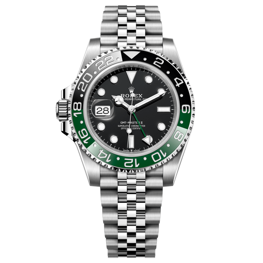 Rolex GMT-Master II 40mm Black Dial Stainless Steel Jubilee Bracelet 126720VTNR