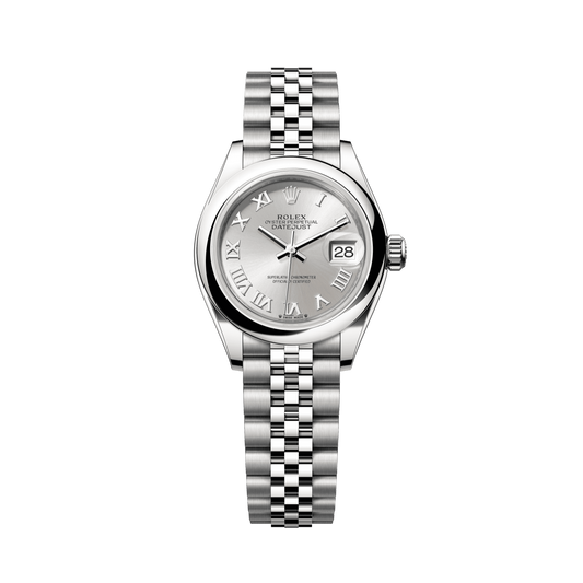 Rolex Datejust 28mm Silver Dial Stainless Steel Jubilee Bracelet 279160