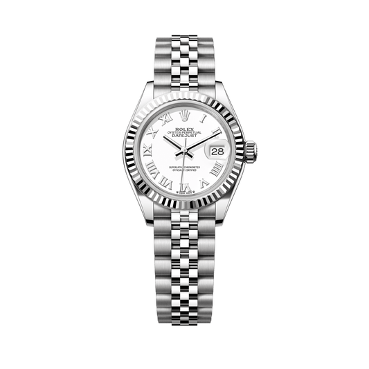 Rolex Datejust 28mm White Dial Stainless Steel Jubilee Bracelet 279174