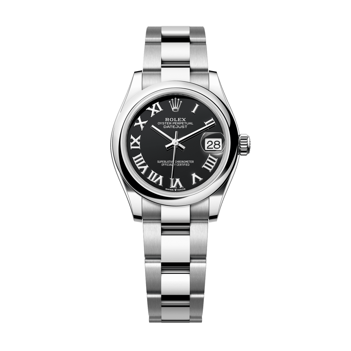 Rolex Datejust 31 Black Dial Stainless Steel Oyster Bracelet 278240