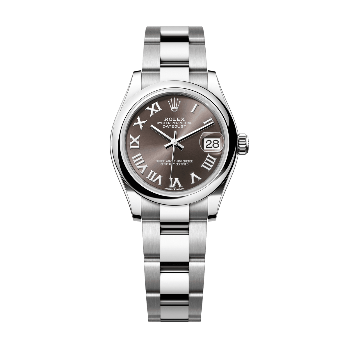 Rolex Datejust 31 Grey Dial Stainless Steel Oyster Bracelet 278240